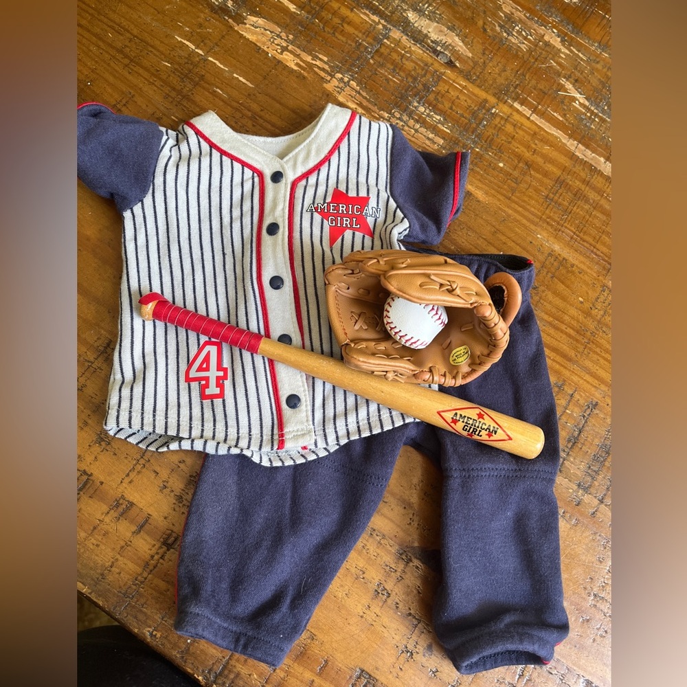 American Girl Pleasant Company Softball Set